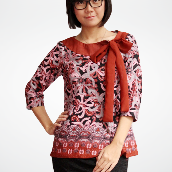  Contoh  Model Baju  Batik Kantor  Wanita Pro Indonesian Blogger