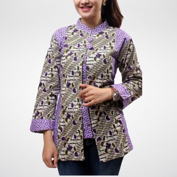 Model Baju  Atasan  Batik  Wanita Kantor  Pro Indonesian Blogger